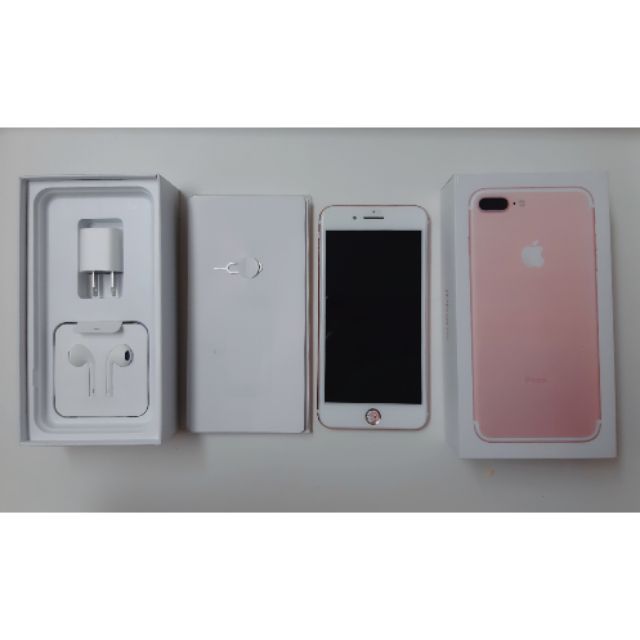 誠可議~Apple Iphone 7 Plus 128GB 玫瑰金（9成新）