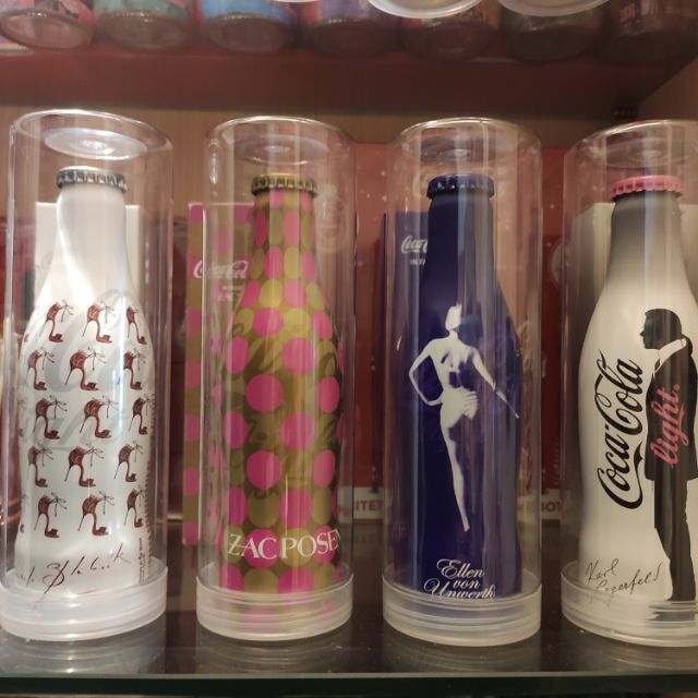 可口可樂鋁瓶專用透明保護罐、保護桶展示