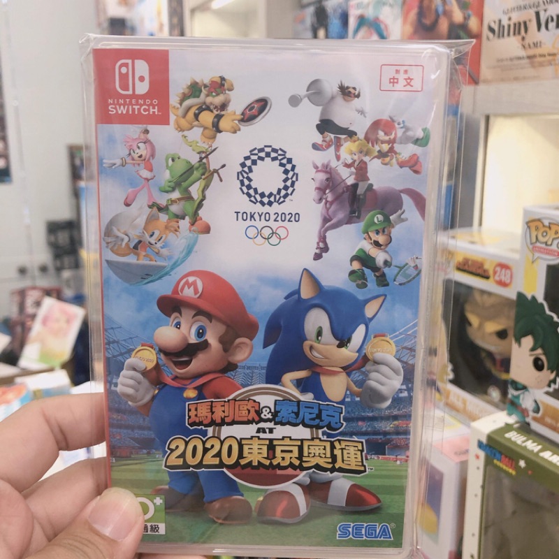 有間電玩 二手良品 NS Switch 瑪利歐＆索尼克 AT 2020 東京奧運 公司貨 中文版