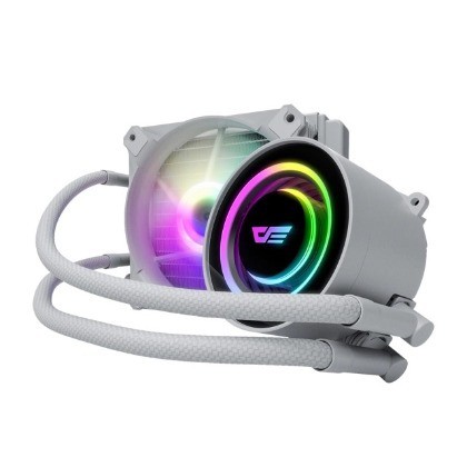 DF02-0045 免運 和 darkFlash DF02-0045 DX120 A-RGB CPU 水冷散熱器 白色