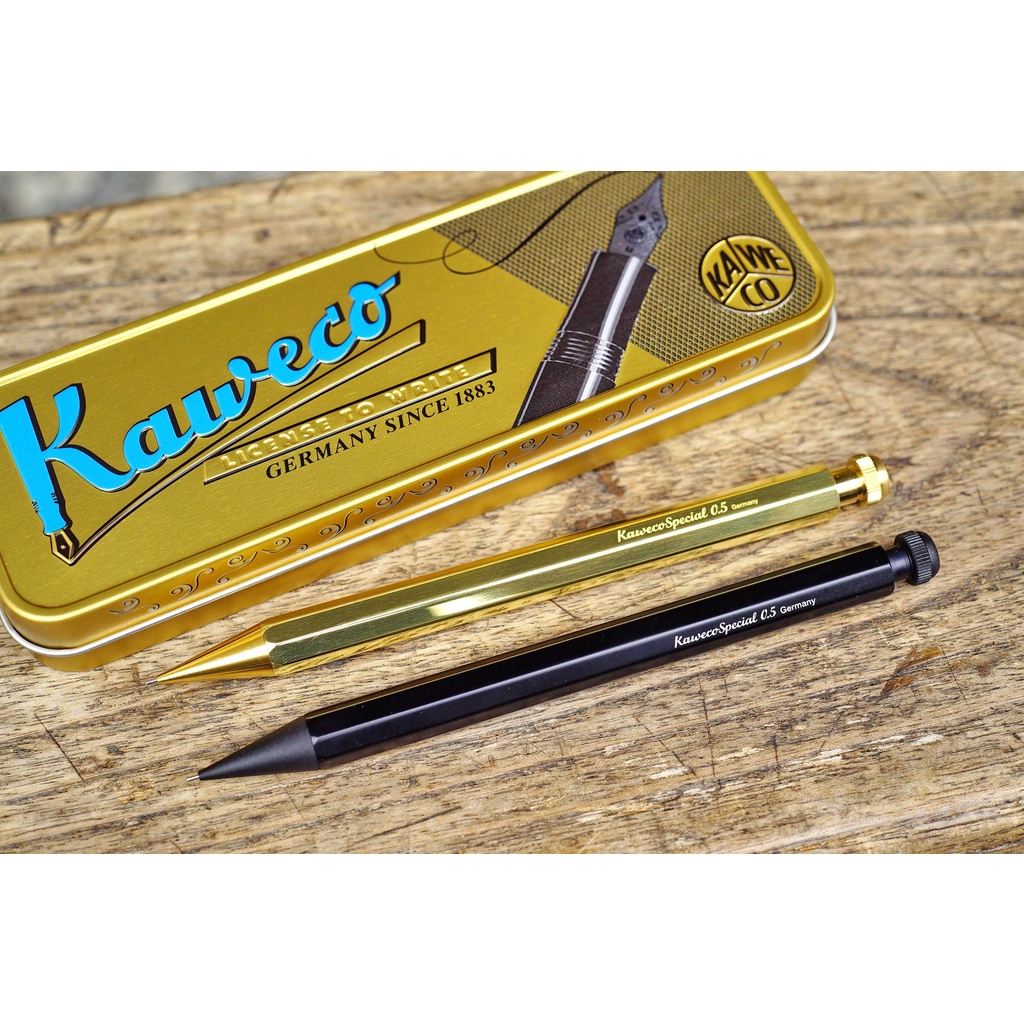 德國 KAWECO | SPECIAL brass 黃銅 0.5MM 0.7mm 自動鉛筆【茉莉】