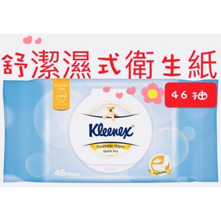 現貨(46抽)舒潔濕式衛生紙 彈蓋設計 不含酒精 彈蓋濕式衛生紙 好市多濕式衛生紙 濕式衛生紙 舒潔衛生紙 好市多濕紙巾