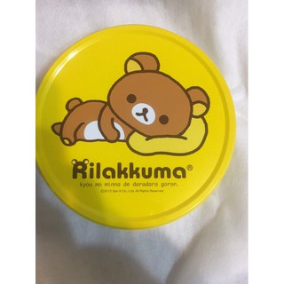 日本餅乾 空盒 拉拉熊 鐵盒（60元）送小熊餅乾空盒一個