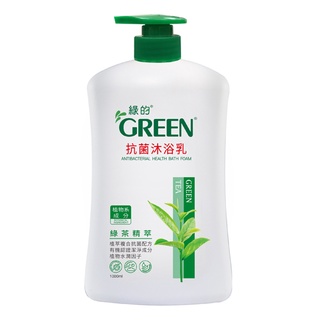 綠的GREEN 抗菌沐浴乳-綠茶精油 1000ml