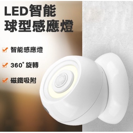 『LED磁吸智能感應燈』人體感應燈 小夜燈 LED 玄關燈 櫥櫃燈  感應燈