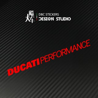 【現貨】Ducati Performance B款 杜卡迪 摩托車貼紙 防水反光貼花 09