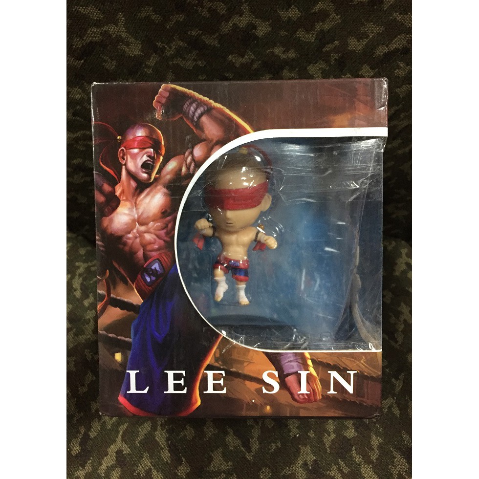 Double Shop Lol 英雄聯盟lee Sin 盲眼武僧李星拳霸造形q版公仔 蝦皮購物
