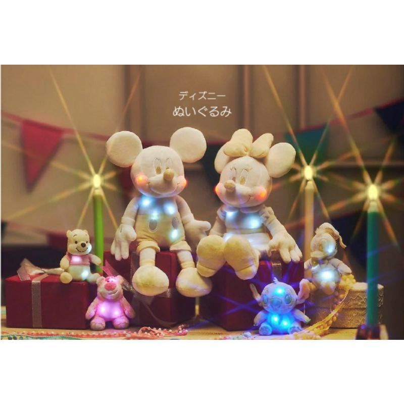 特價 現貨 米妮 唐老鴨 小熊維尼 發光 吊飾娃娃 發光娃娃吊飾 LED  生日禮物 日本迪士尼代購 日本迪士尼商店