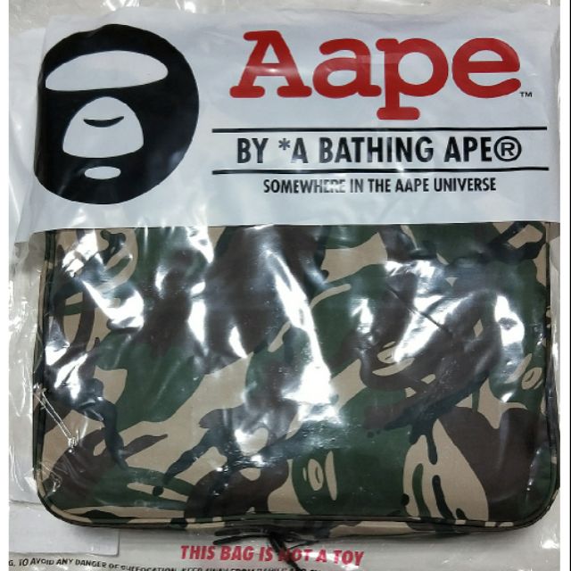 動漫無敵 全新 A BATHING APE AAPE 5件式手拿包 收納包 置物包