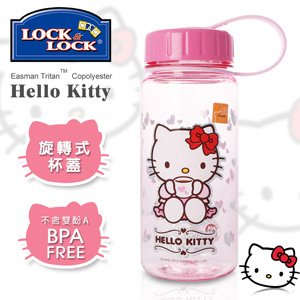 現貨正版樂扣HELLO KITTY 水壺隨行杯400ML-貴族午茶