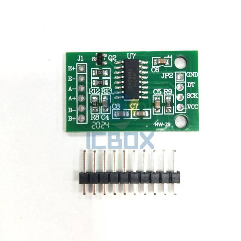 【ICBOX】HX711模組/稱重感測器專用24位高精度AD模組壓力感測器/0300101711001