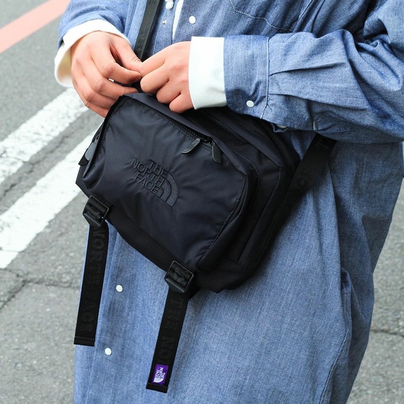 THE NORTH FACE cordura Nylon shoulder bag 紫標 NN7102N 北臉側背包