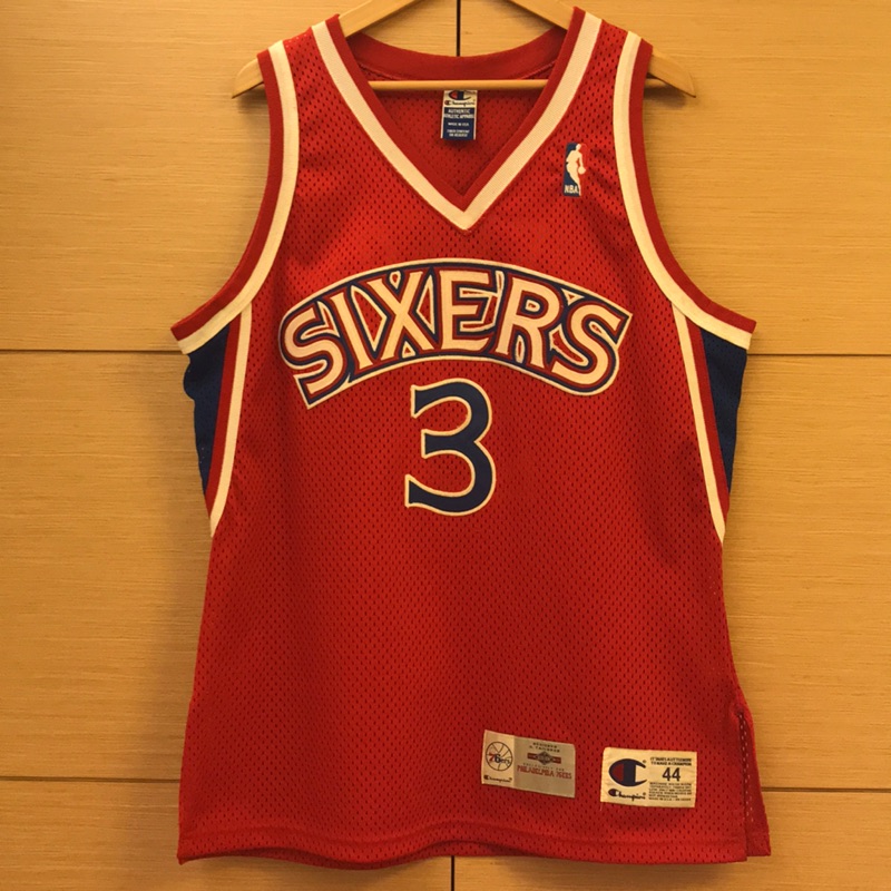 Champion NBA Authentic 球員版球衣 76人隊 Allen Iverson 艾佛森