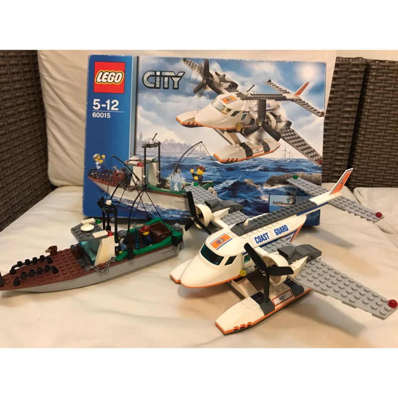 樂高Lego City 60015海上救援飛機+漁船
