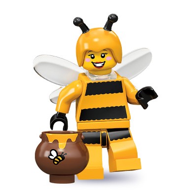《Brick Factory》現貨 (全新未拆) 樂高 LEGO 71001 第 10代 十代 蜜蜂 女孩 蜜蜂人 Bumblebee人偶