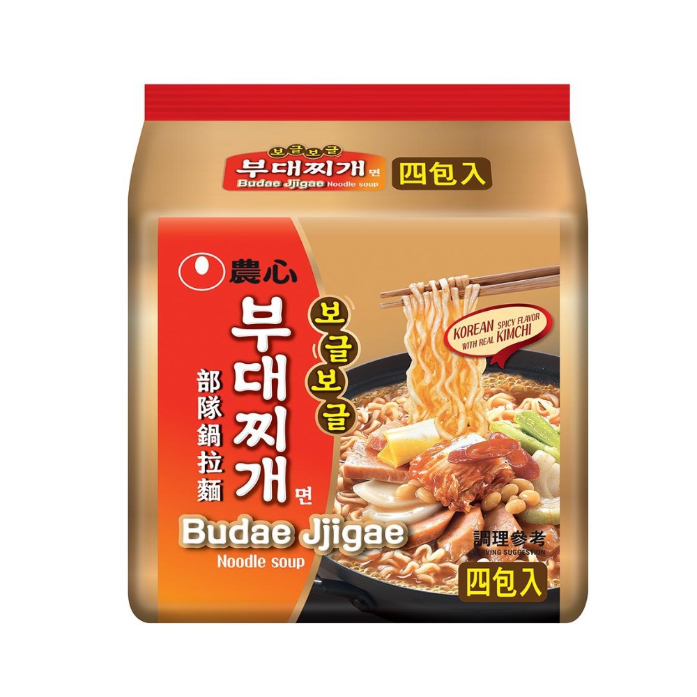 【蝦皮特選】韓國農心 部隊鍋拉麵 (4包/袋) 韓國泡麵