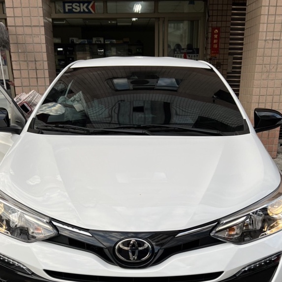 🉑️刷卡分期台中隔熱紙店toyota yaris FSK冰鑽F系列保固六年陶瓷不含金屬不影響訊號克麗fsk桑馬克3M