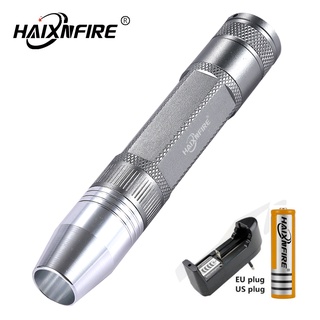 Haixnfire HG001迷你照玉強光手電筒玉石原石翡翠寶石珠寶專業文玩鑑定小工具黃光