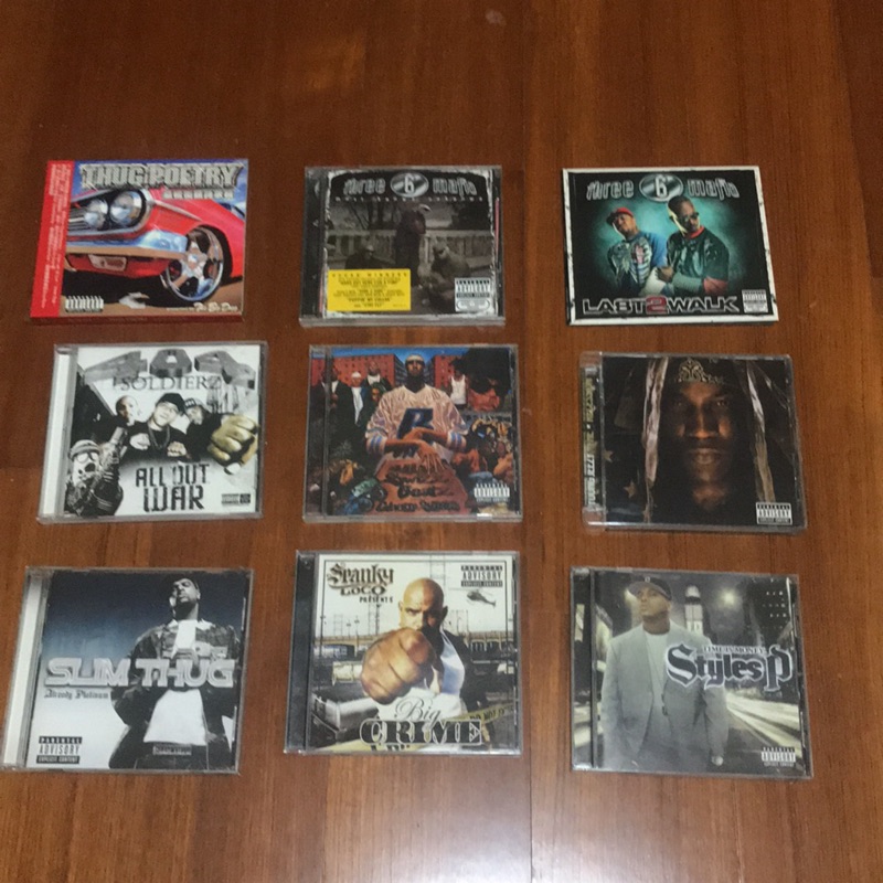 Hip Hop Rap 嘻哈 幫派 饒舌 CD 出清