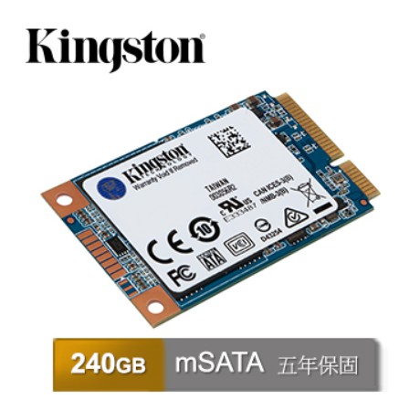 全新 金士頓  UV500 SSD mSATA 介面 240GB