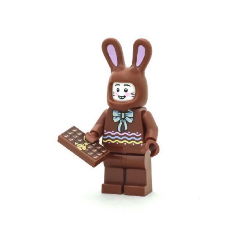 樂高 LEGO 巧克力兔子 樂高人偶 自組人偶