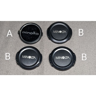 Minolta 原廠 鏡頭蓋 鏡頭前蓋 55mm Minolta AF 機身蓋