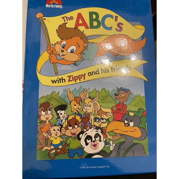 zippy互動遊戲光碟及貼紙本（THE ABC'S）