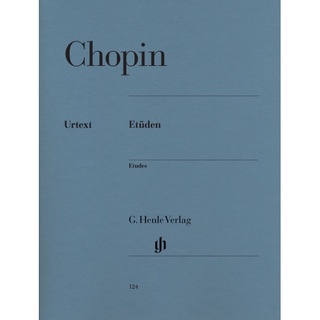 【599免運費】亨樂鋼琴獨奏 - HN124 Chopin：Etudes 蕭邦：練習曲