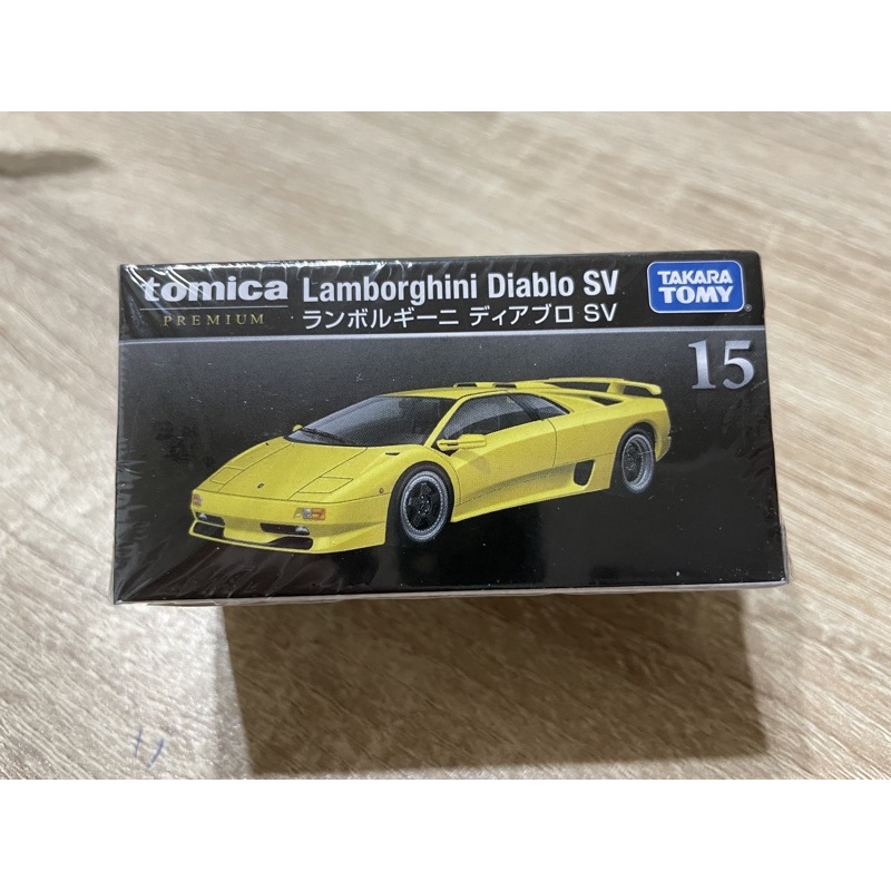 TOMICA PREMIUM 多美小汽車 黑盒 No.15 Lamborghini Diablo SV 藍寶堅尼