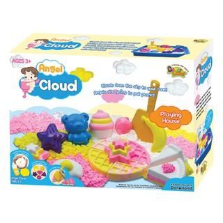 韓國 Donerland 天使雲朵黏土 玩具屋遊戲組【麗兒采家】