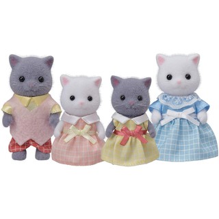 Sylvanian Families 森林家族 灰白波斯貓家庭組 現貨