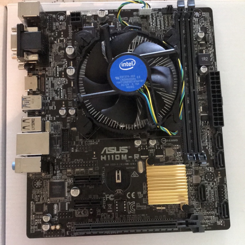 Intel i5-7400 ES + Asus H110M (附擋版)