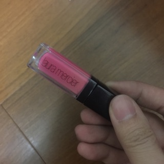 全新 轉賣 專櫃 蘿拉 思蜜 Laura mercier try蜜 迷你 唇蜜 pink pop 2.8g