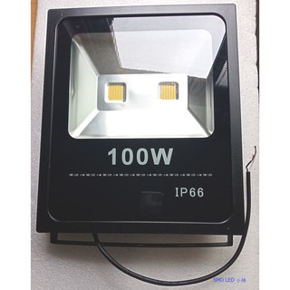 [SMD LED 小舖]薄型100W LED廣告招牌走道庭院用防水投射燈
