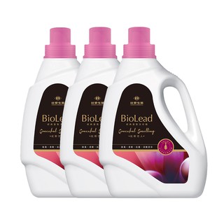 《台塑生醫》BioLead經典香氛洗衣精 紅粉佳人2kg 3瓶/6瓶