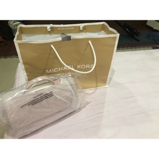 MICHAEL KORS【防刮皮手提化妝包】專櫃正品