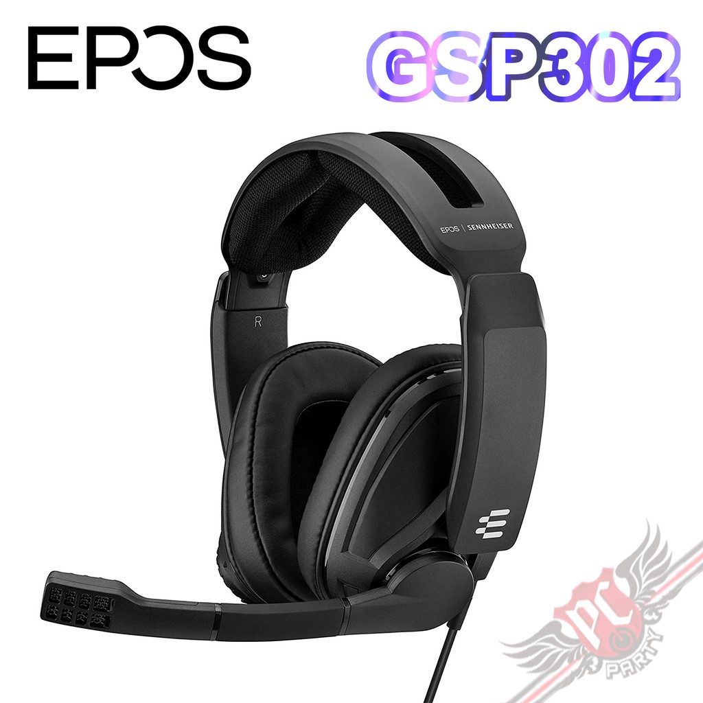 EPOS ｜ Sennheiser GSP 302 GSP302 封閉式 電競 耳機麥克風 PC PARTY