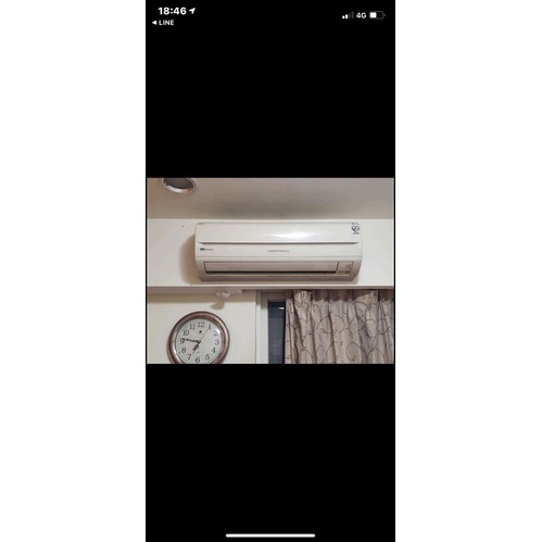 二手中古三洋1對3變頻冷暖分離式冷氣型，1噸加1噸加1噸，保固3個月