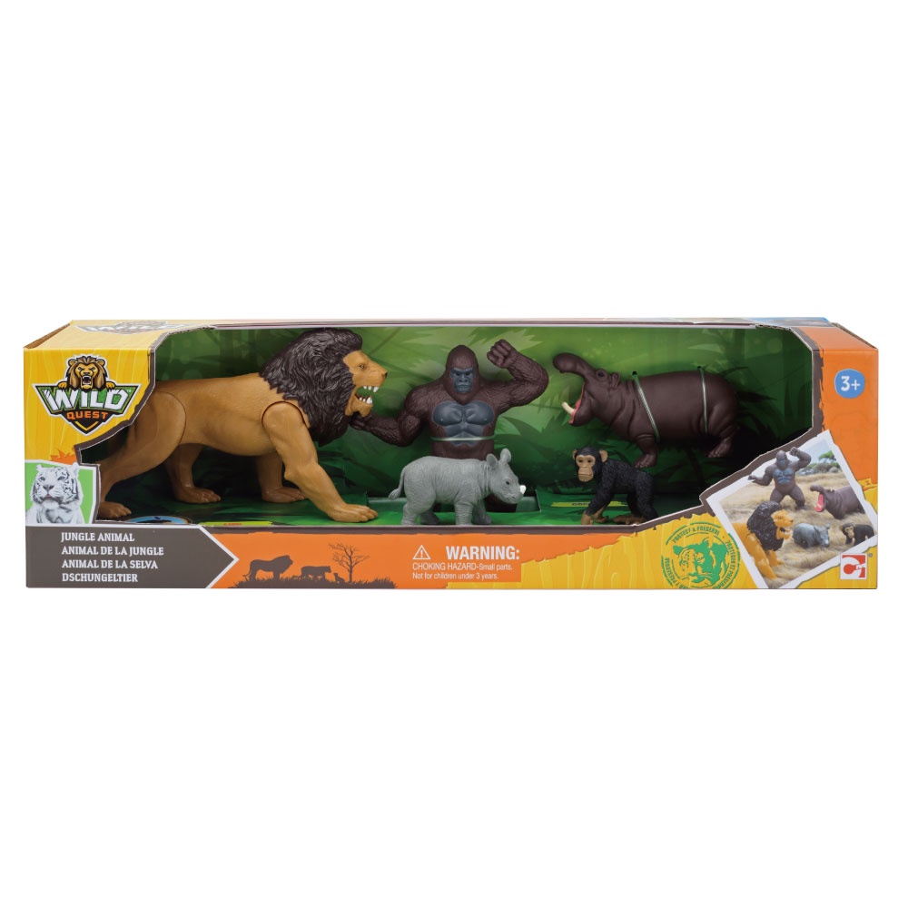 Wild Quest	野生叢林動物模型組	ToysRUs玩具反斗城