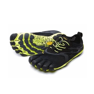 ｜享趣戶外｜《vibram》黃金大底五趾鞋-路跑-V-RUN-16M3101 黑/黃(男)
