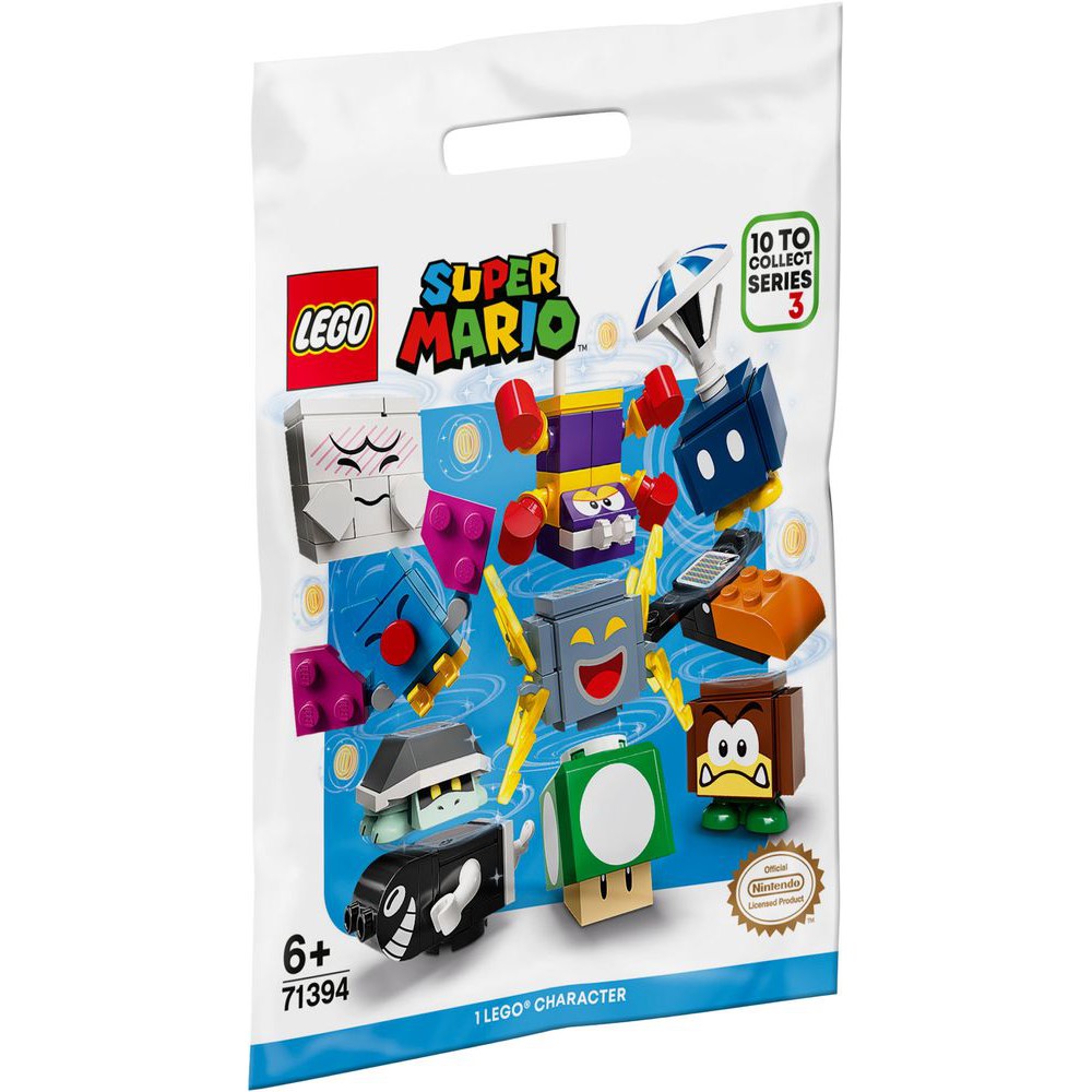 **LEGO**全新未拆  正版樂高71394 超級瑪利歐角色包第三代 一套10款 現貨 台灣出貨
