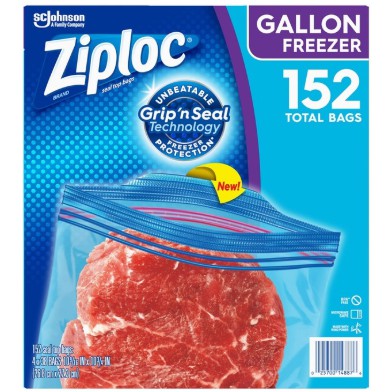 現貨 美國 ZIPLOC 密保諾 冷凍保鮮袋雙層夾鏈袋 大 小 尺寸 三明治 Costco