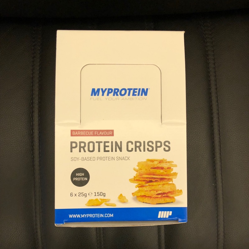 Myprotein protein crisps 高蛋白薯片 燒烤味 6*25g