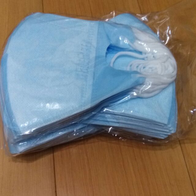 藍鷹牌NP-3D成人台灣製立體口罩 防塵口罩-藍色~