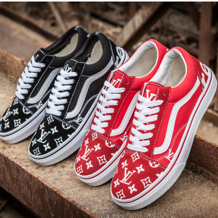 supreme louis vuitton vans