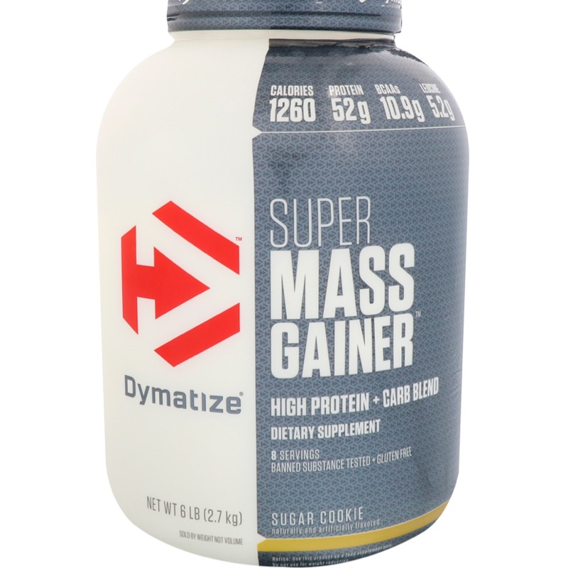 （👋增肌好幫手）高熱量 蛋白 Dymatize Nutrition 多口味 Super Mass Gainer 6磅