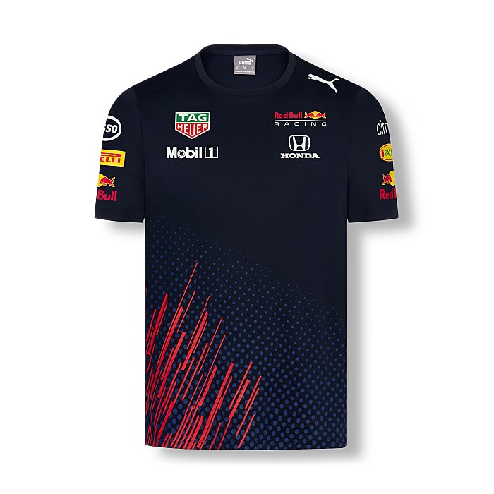 F1紅牛車隊red Bull 21 短袖t卹男裝速乾圓領運動休閒tee 賽車服 蝦皮購物