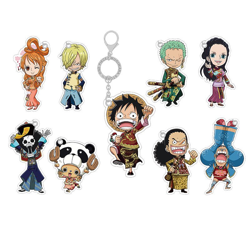 現貨海賊王周邊動漫周邊 東映動畫航海王草帽店線上快閃店航海王人物亞克力鑰匙扣海賊王航海王官方授權商品 蝦皮購物