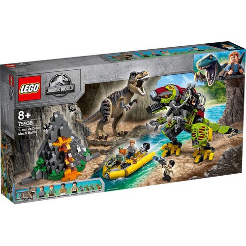 【積木樂園】樂高 LEGO 75938 侏儸紀系列 T. rex vs Dino-Mech Battle