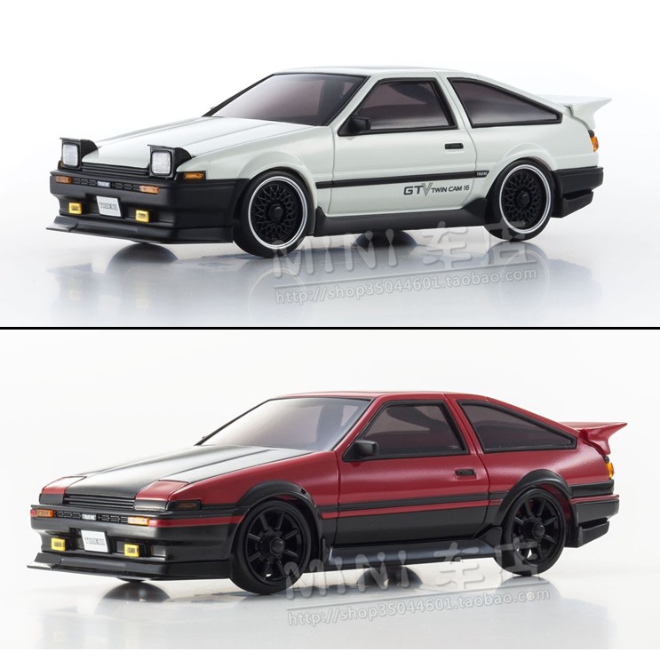 Rc Mini Asdfgh京商kyosho Mini Z蚊車awd車殼ae86 頭文字d藤原拓海mzp410gtv 蝦皮購物